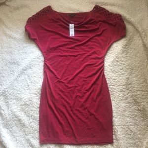 NWT Banana Republic Dress Cinch Waist X Accent